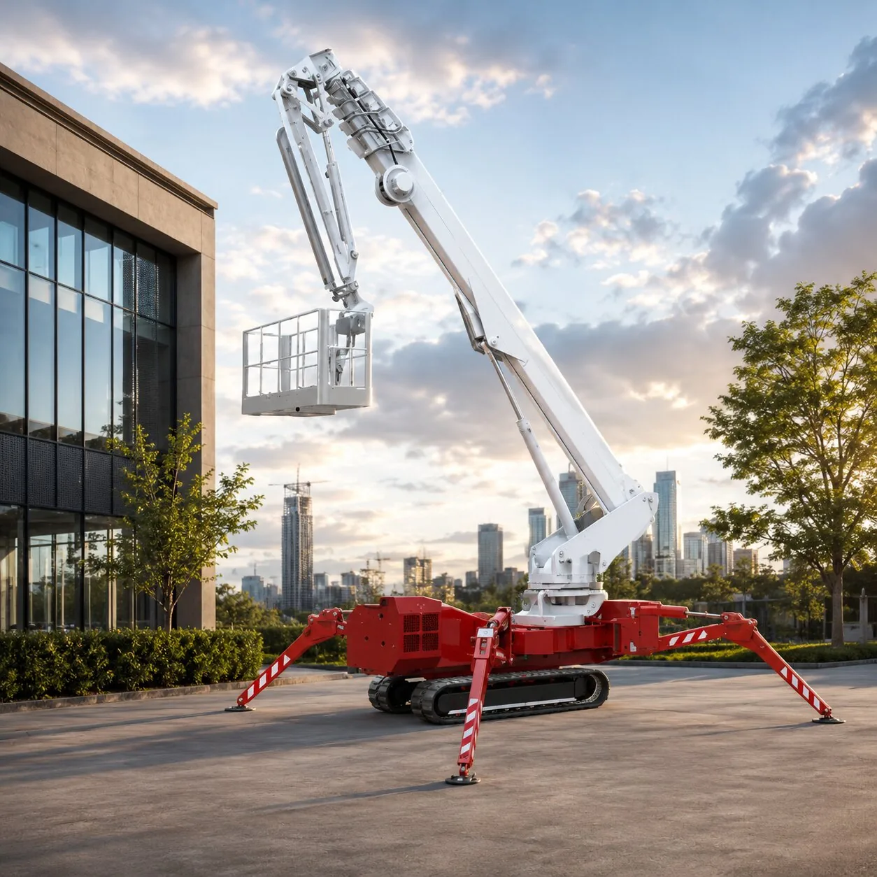 135ft Track-Mounted Boom