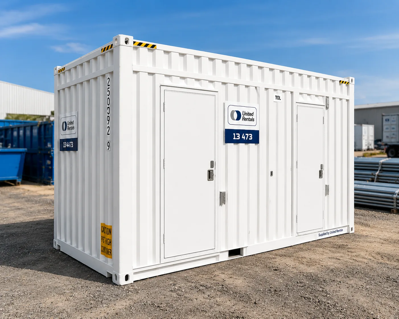 20ft unisex ablution container