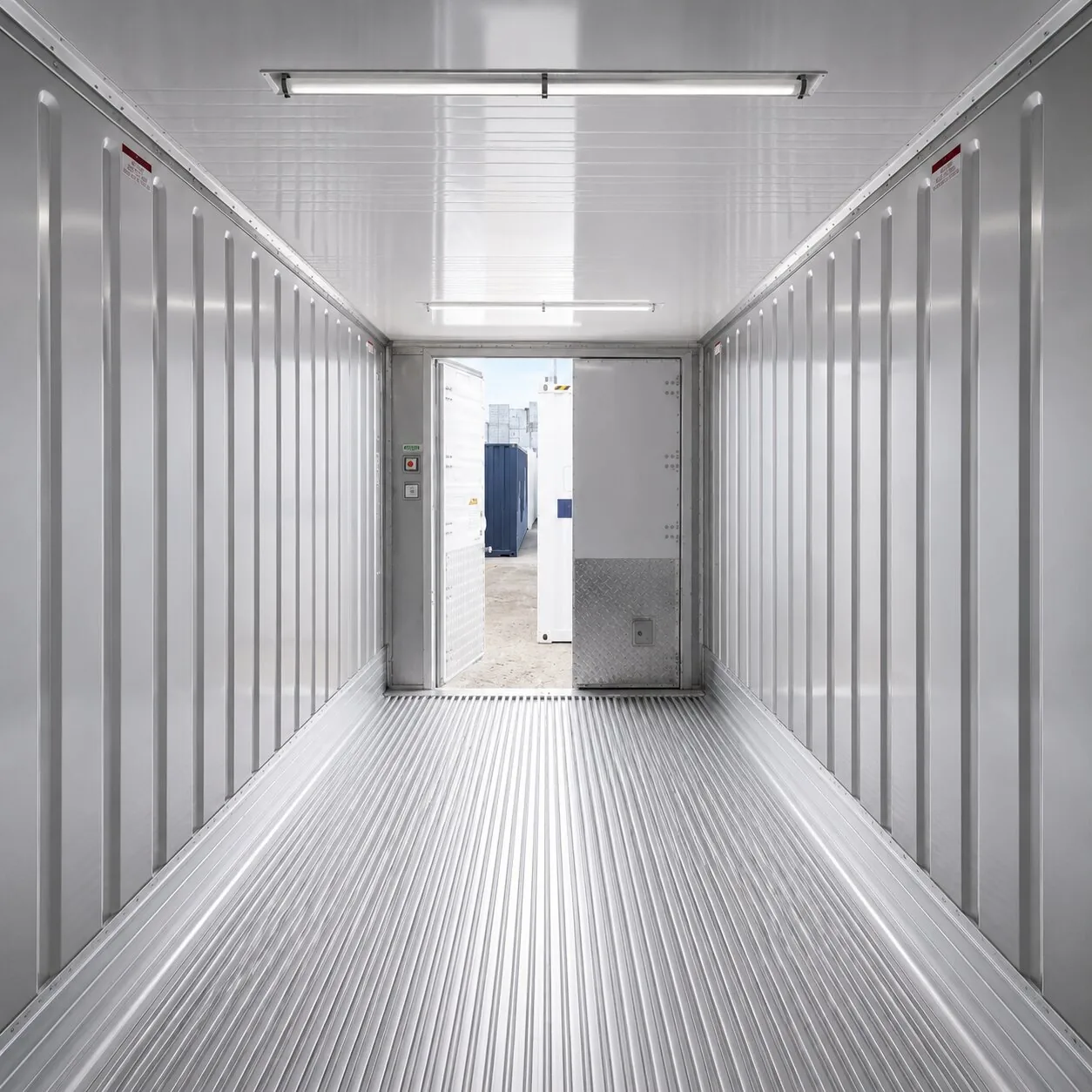 20ft high cube refrigerated event container for cold storage hire at events