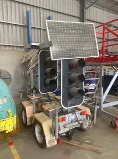 Trailer Mounted Traffic Lights