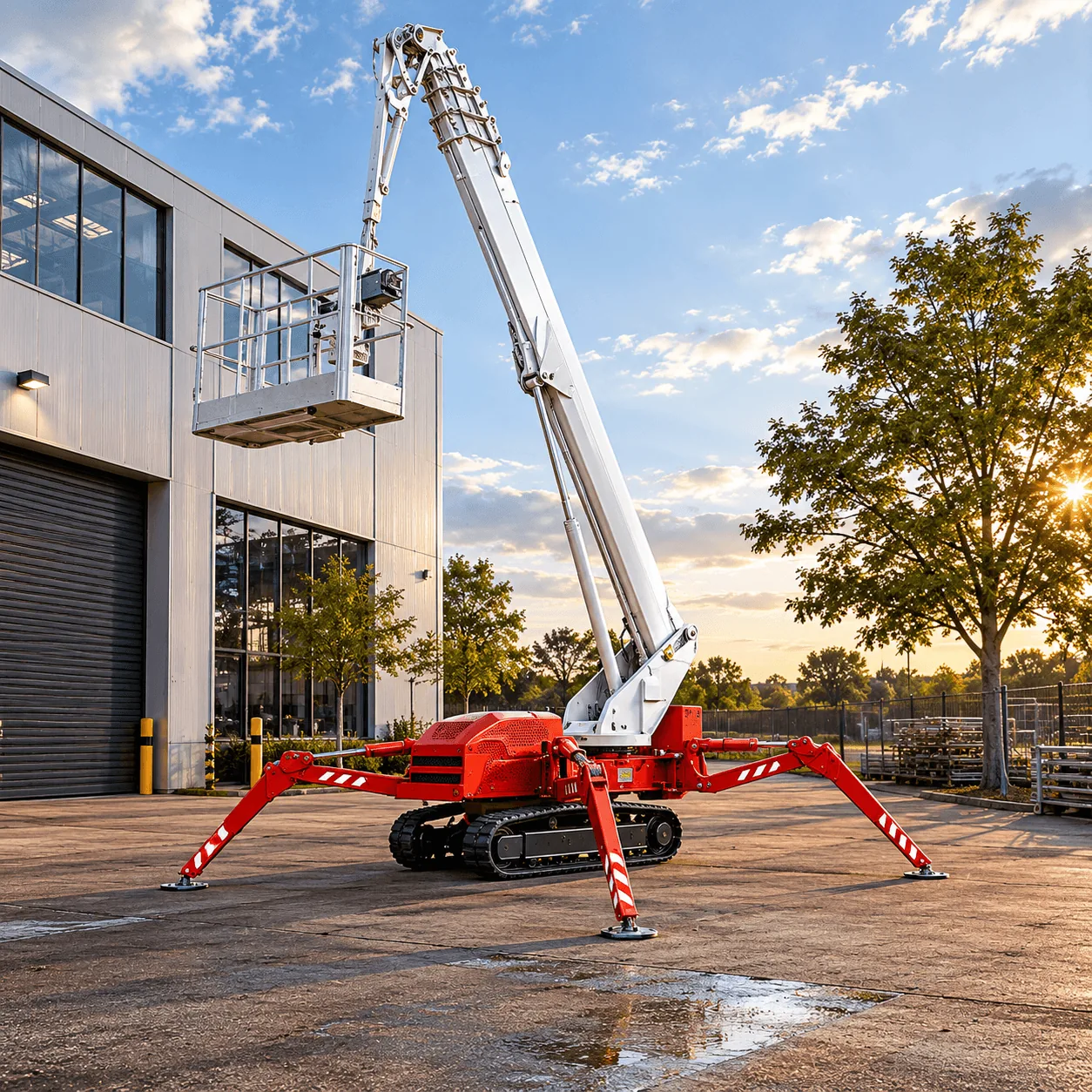 82ft Track-Mounted Boom