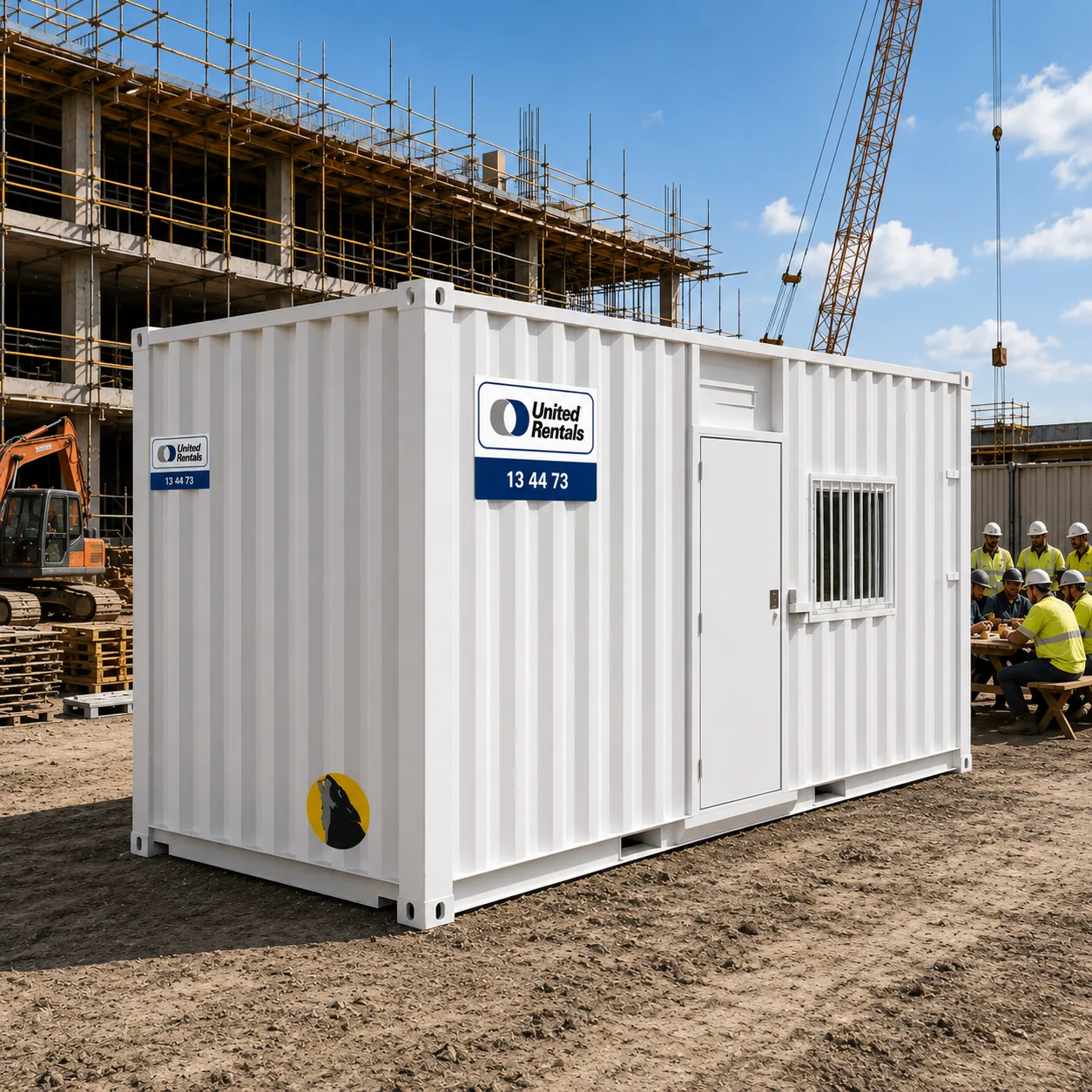 20ft site lunchroom container