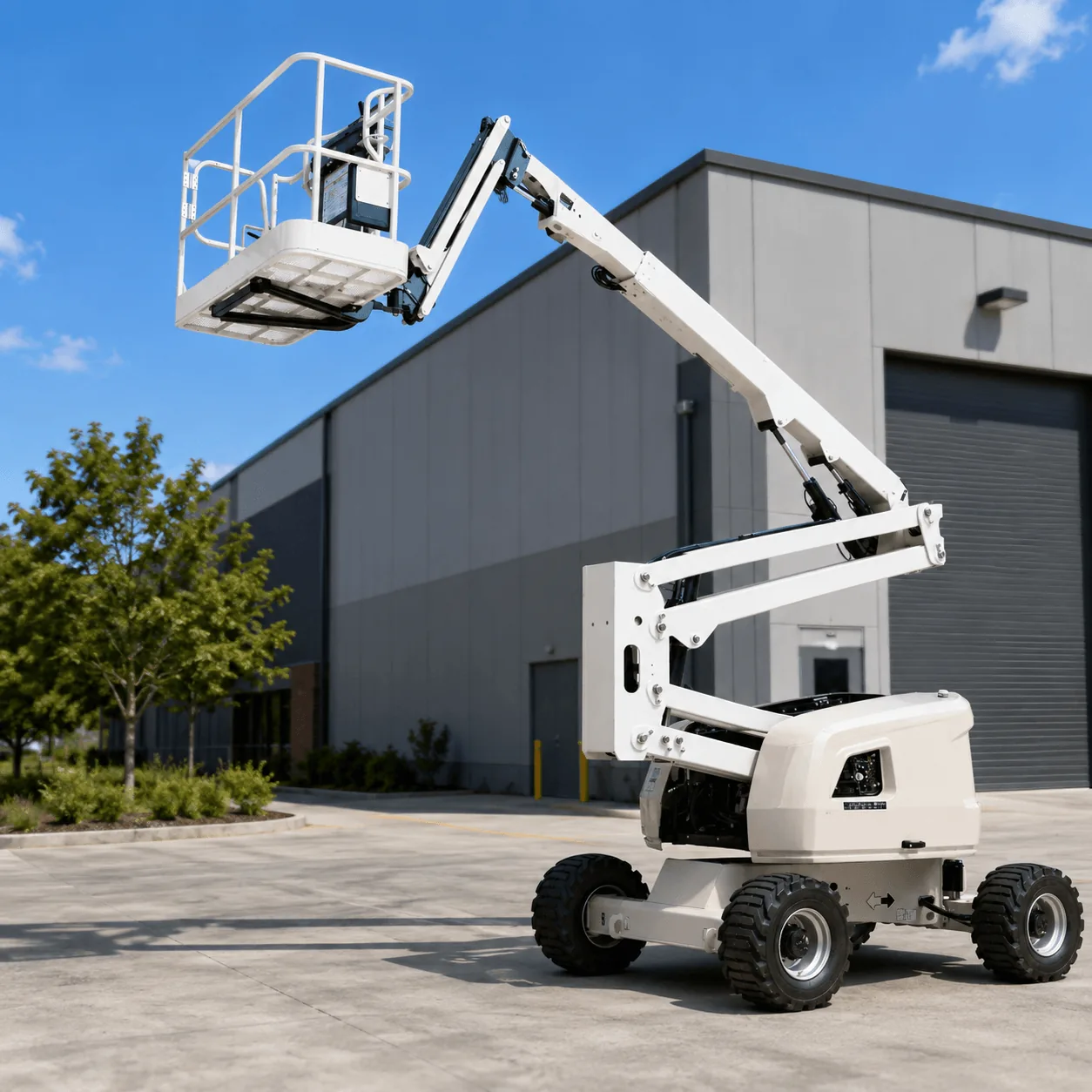 45ft Diesel Knuckle Boom