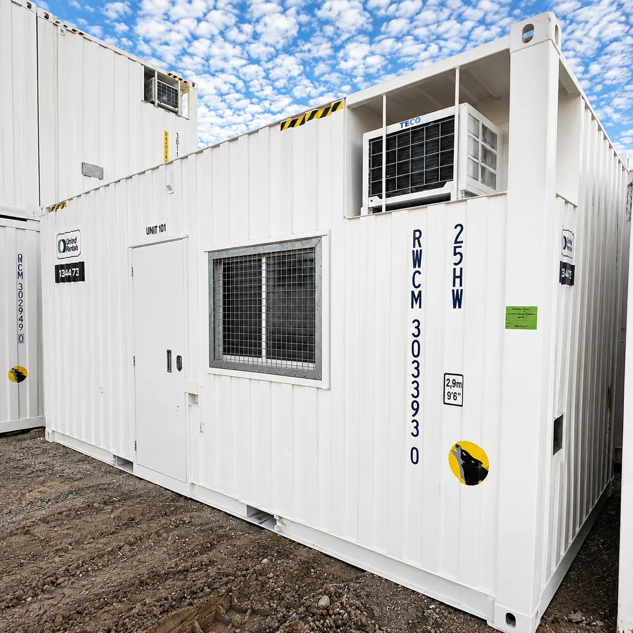 20ft site lunchroom container