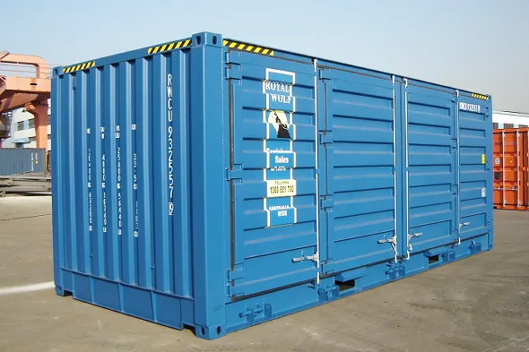 20ft Side Door Shipping Container with Mezzanine Deck