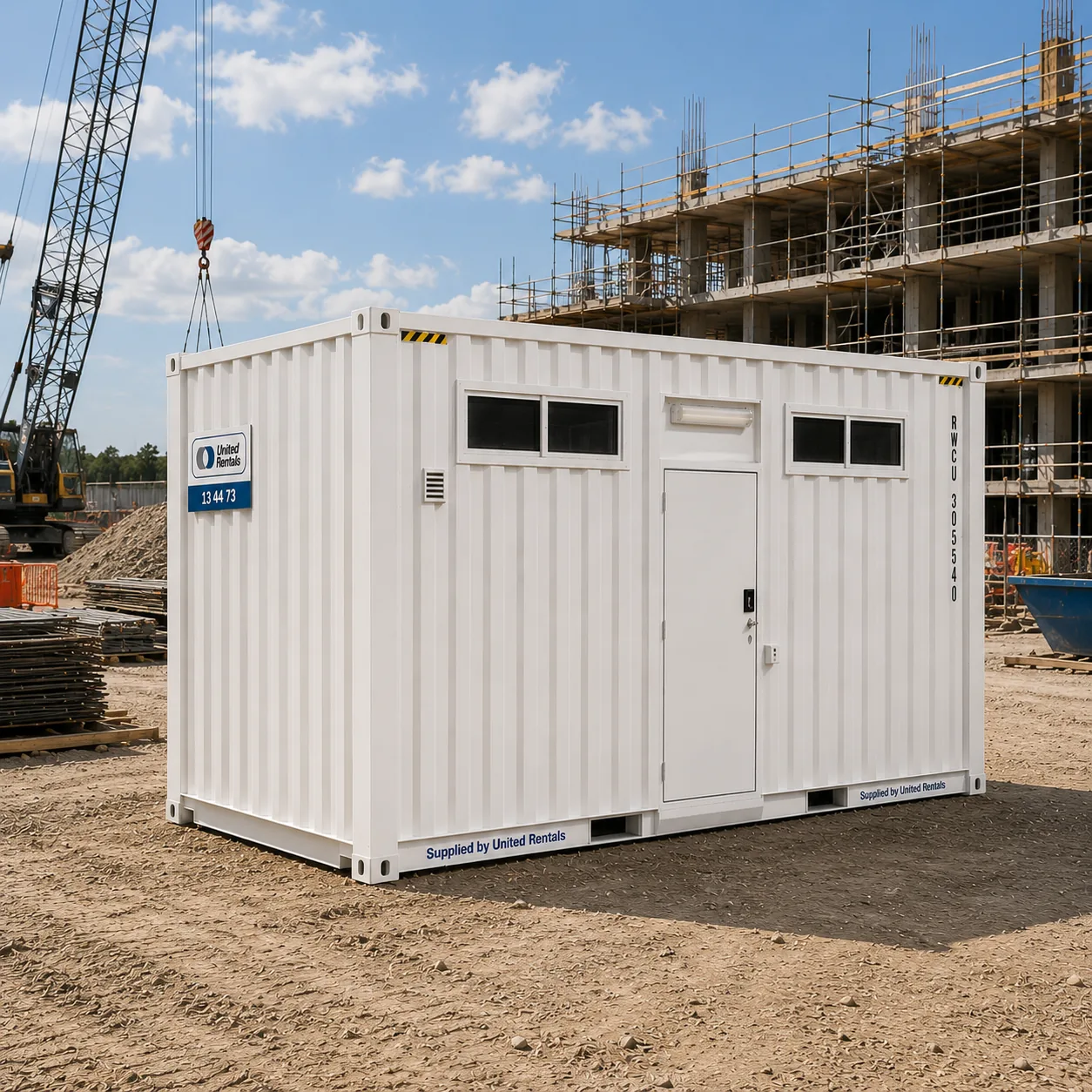 20ft site ablution block