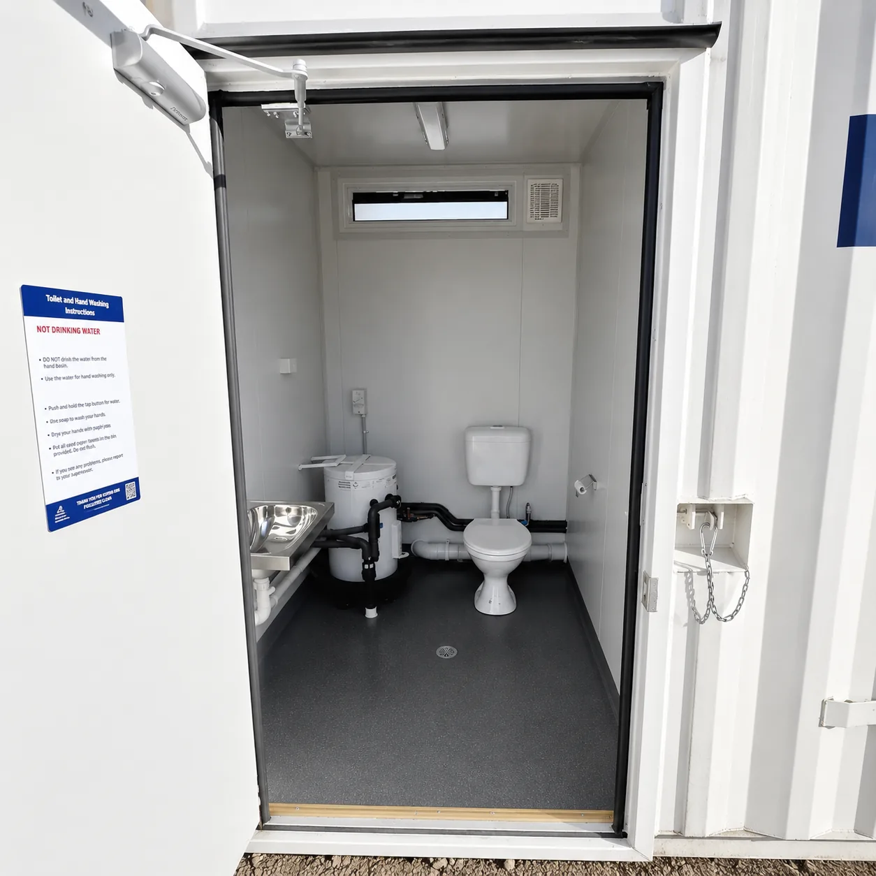 20ft unisex ablution container