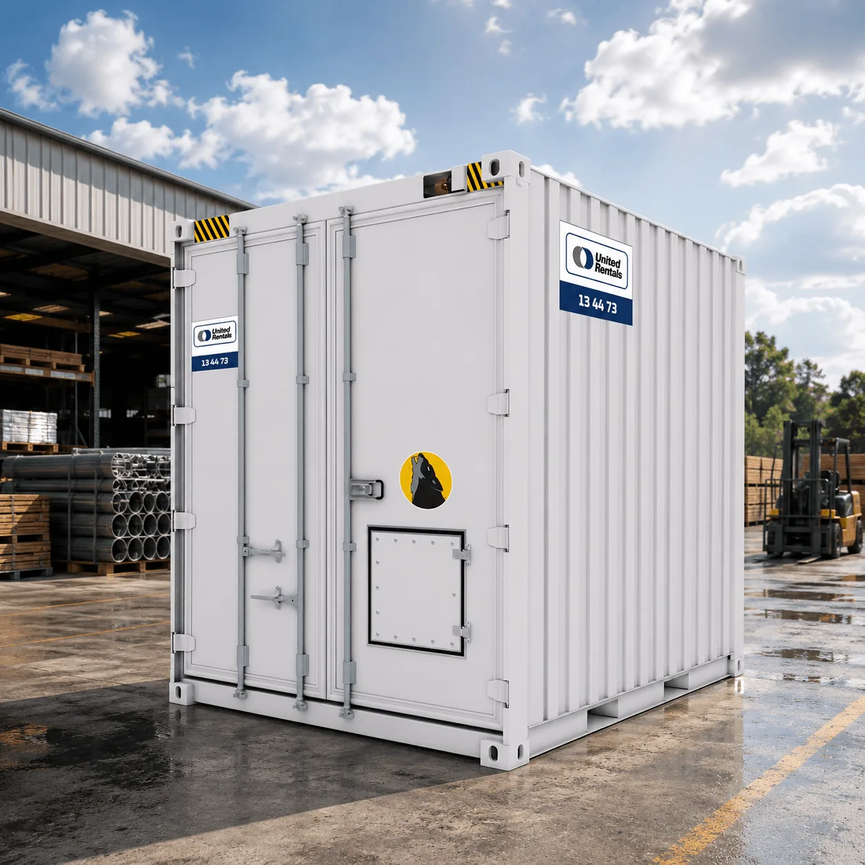 10ft high cube refrigerated container for cold storage
