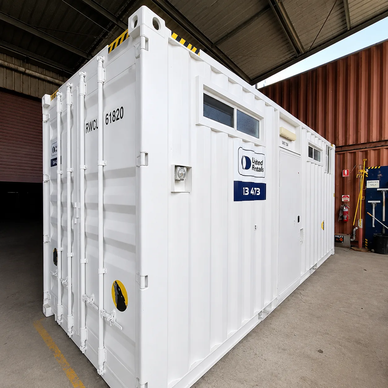 20ft ablution and change room container