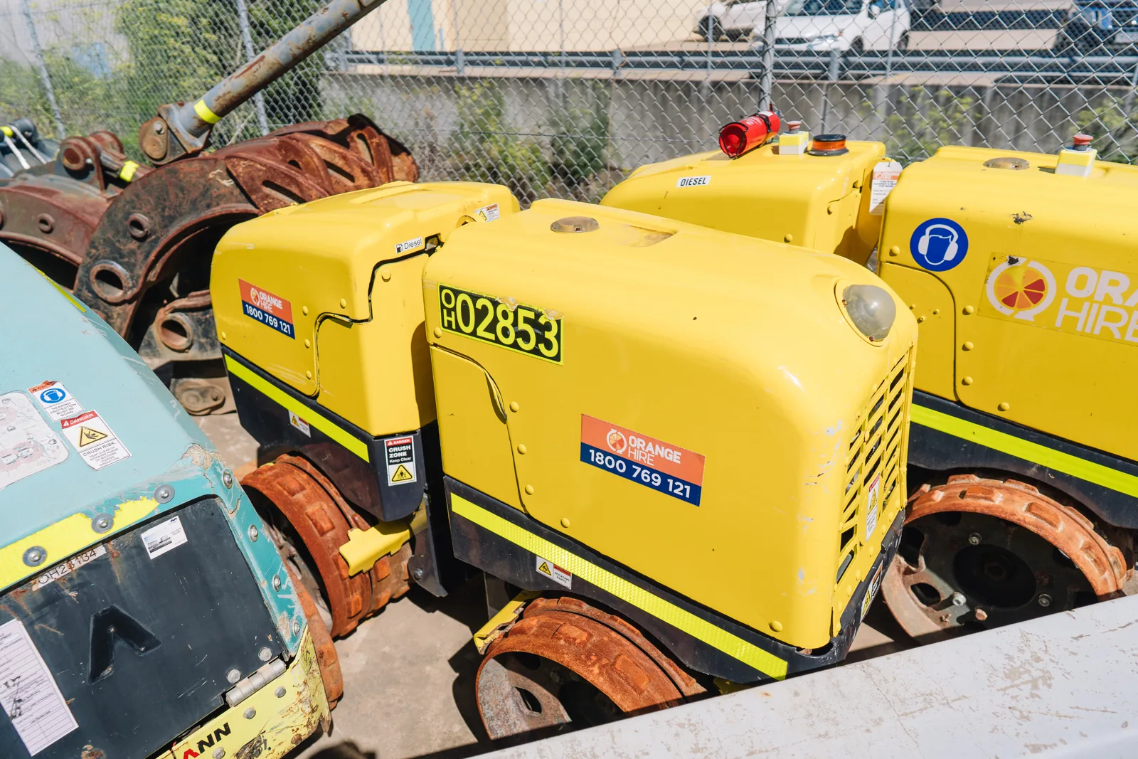 1.5T Trench Roller