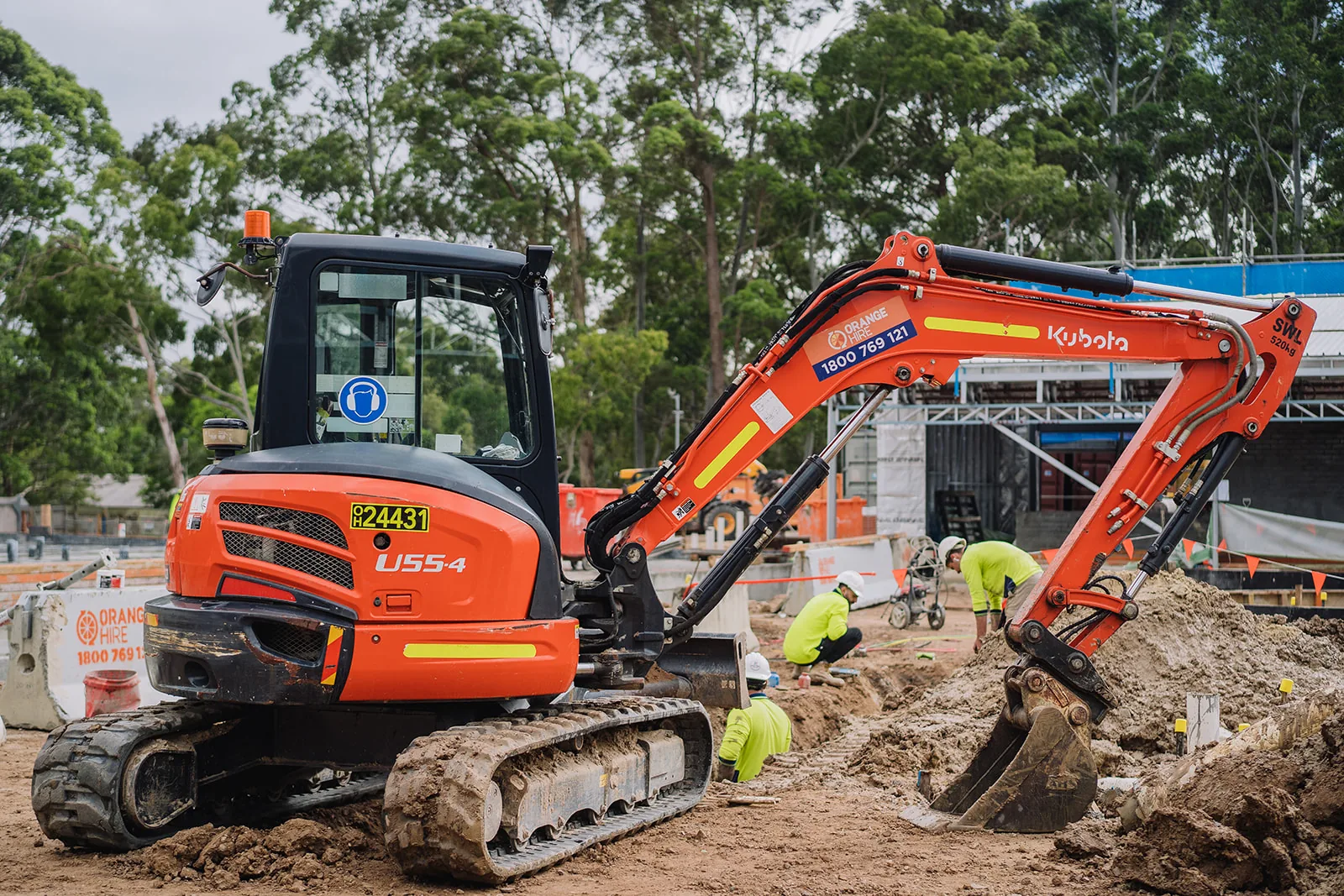 5.0-5.5T Mini Excavator