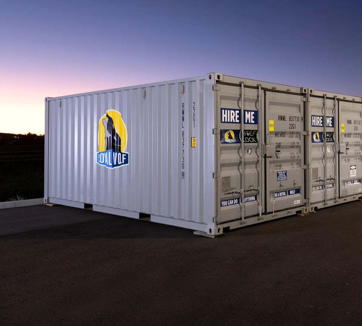20ft Wolf-lock Shipping Container
