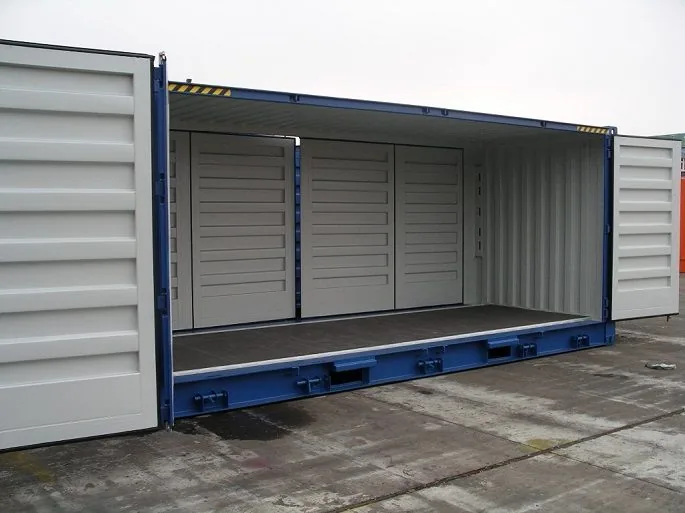 20ft Side Door with Mezz Deck