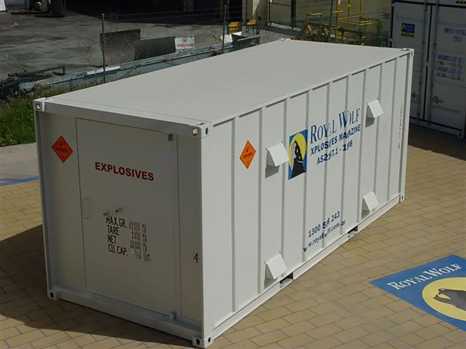 20ft Relocatable Explosive Magazine