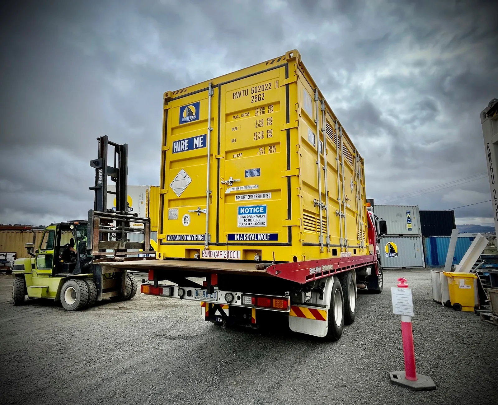 20ft Dangerous Goods Container