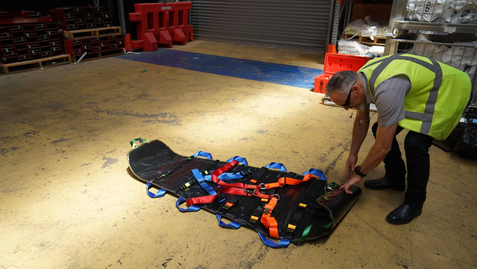 Roll Up Rescue Stretcher