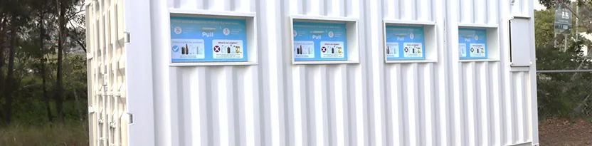 Return-it Recycling Stations