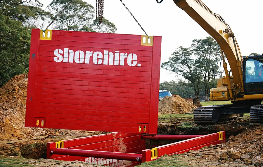 Shoring end panels