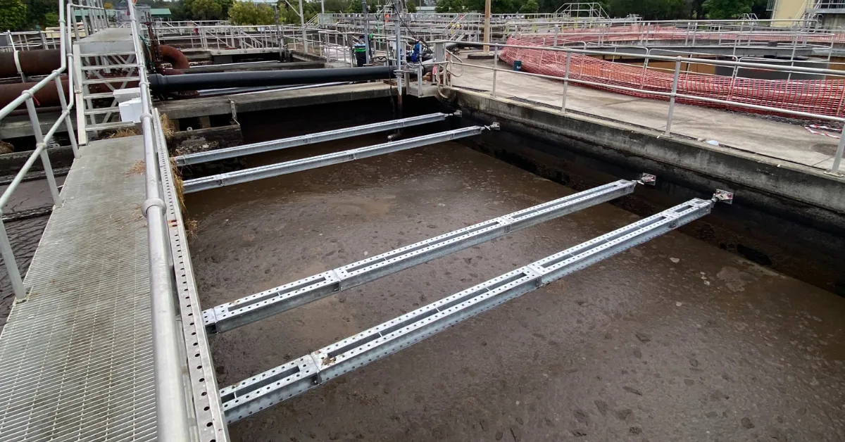 Horizontal Props To Support Sewage Tank Dividing Wall – Brisbane Blog
