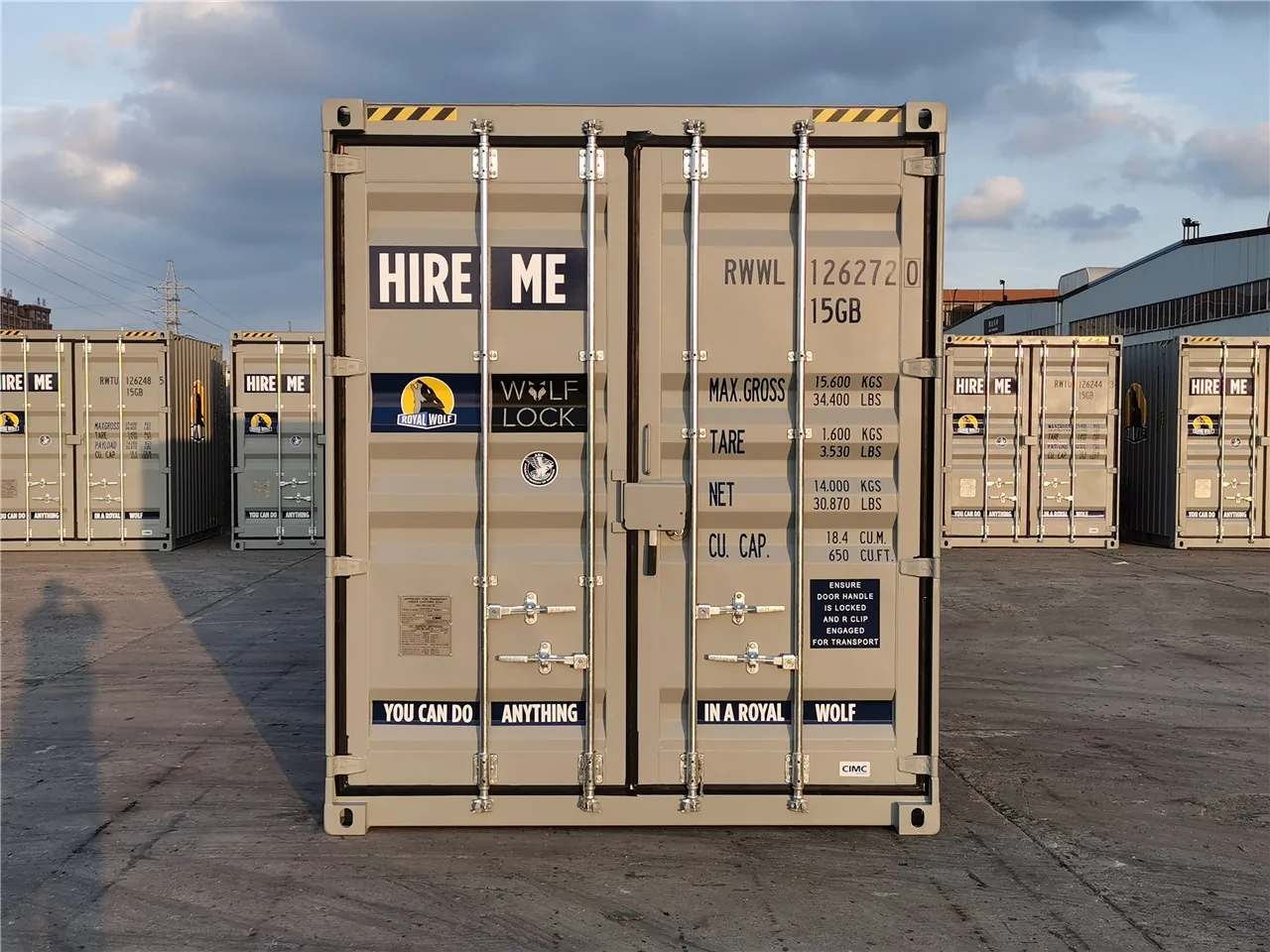 10ft Wolf Lock Container