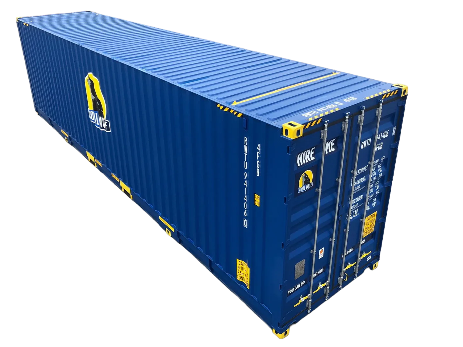 40ft Hardside Pallet Wide Container