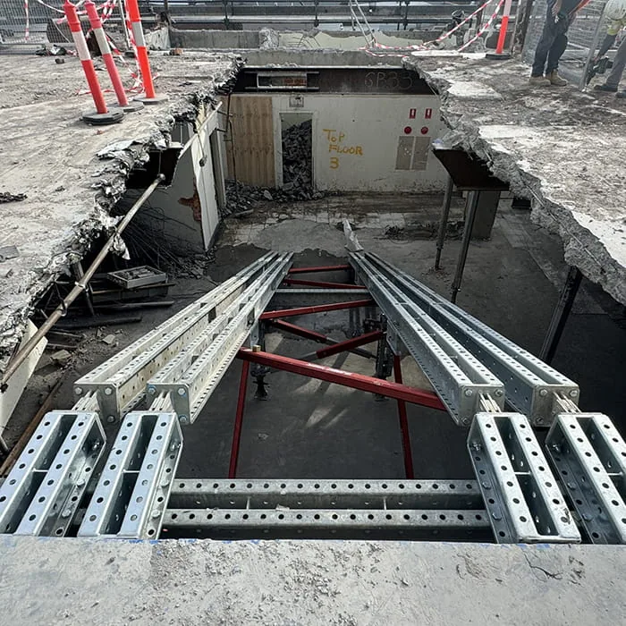 Building an Access Ramp out of Props – Wollongong