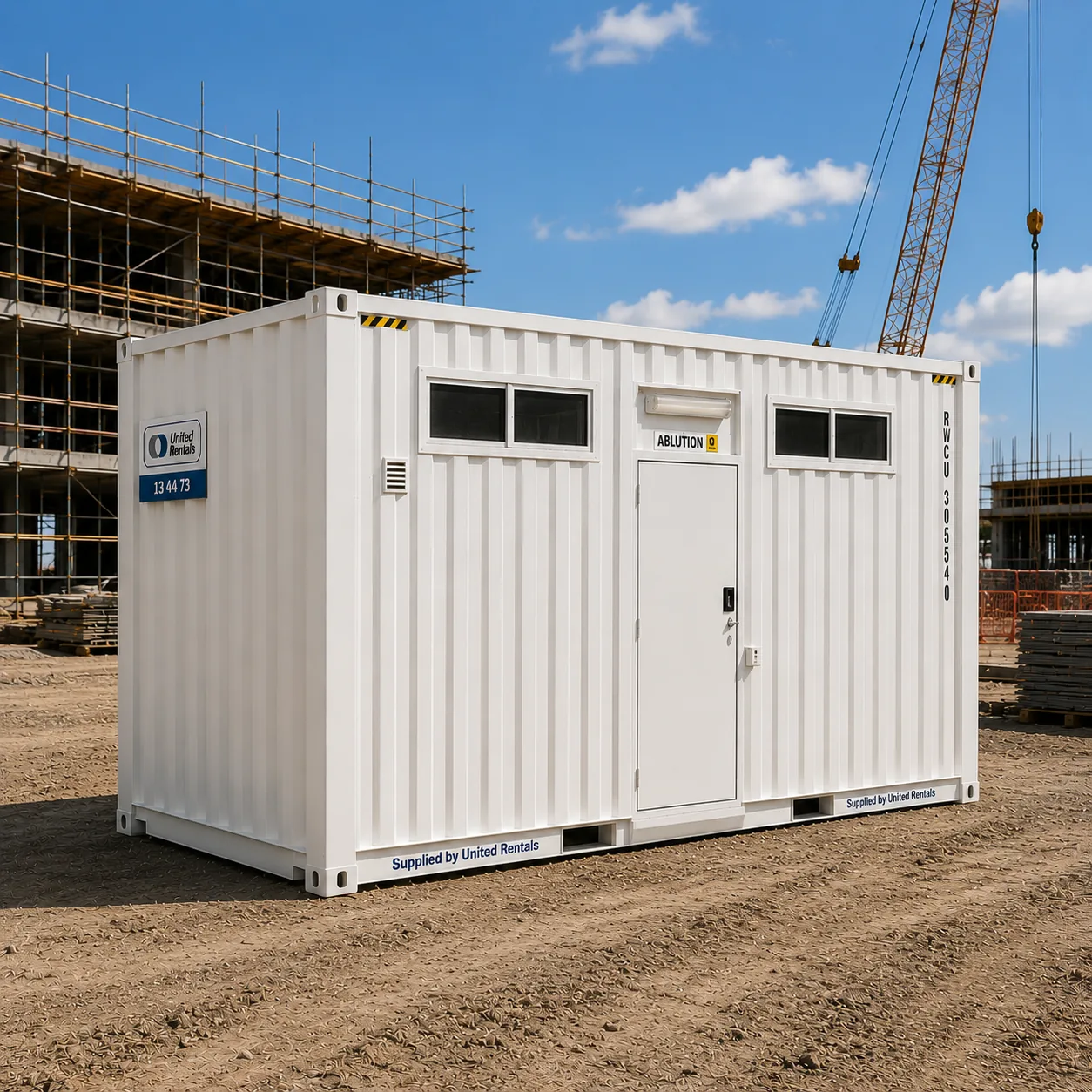 20ft ablution and change room container
