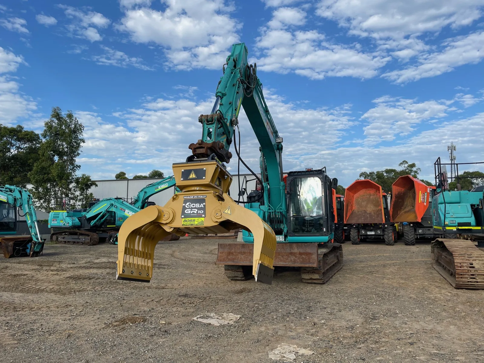 Rotating Sorting Grabs