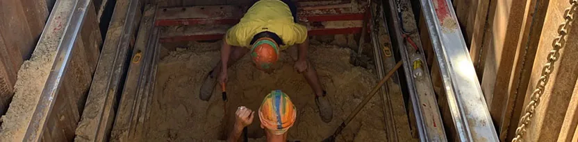 Shoring an Excavation in Loose Sand – Sydney