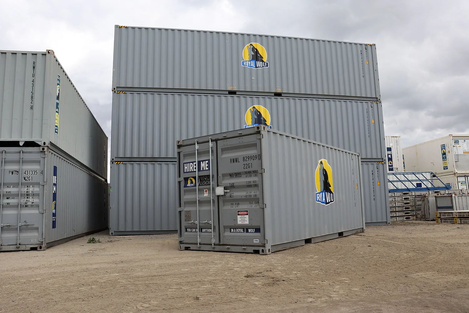 Royal Wolf Shipping Containers by United Rentals