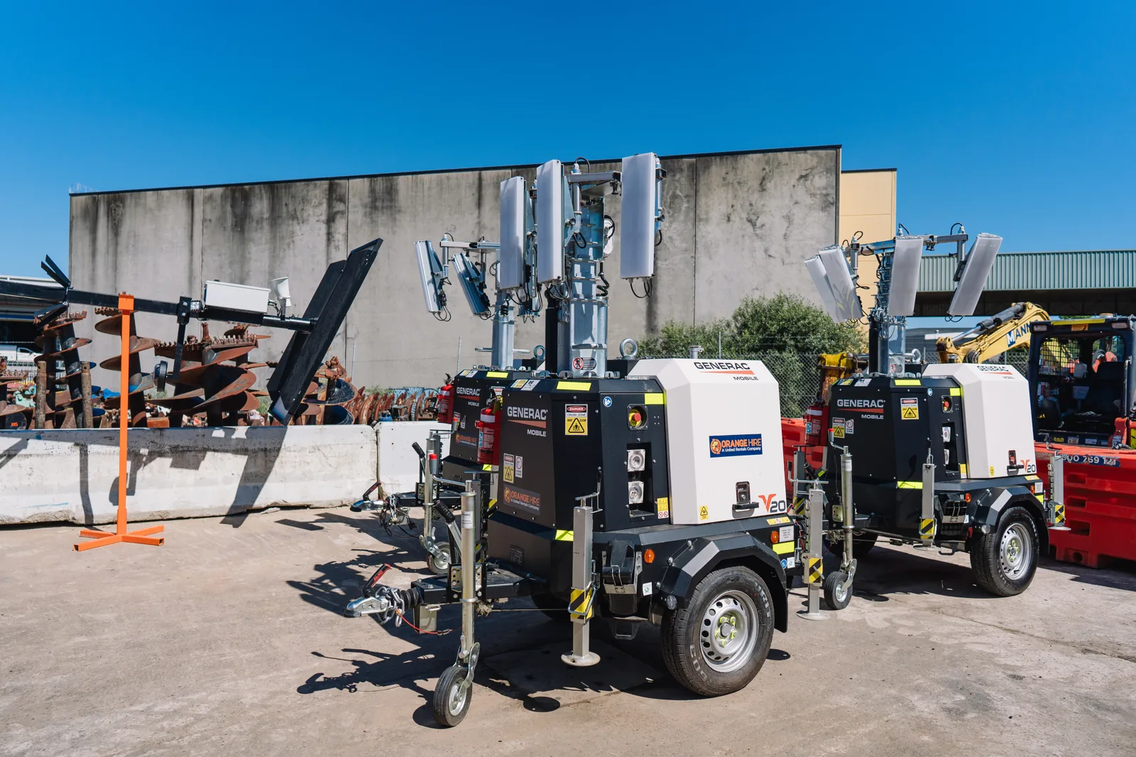 Trailer Mounted Lighting Tower