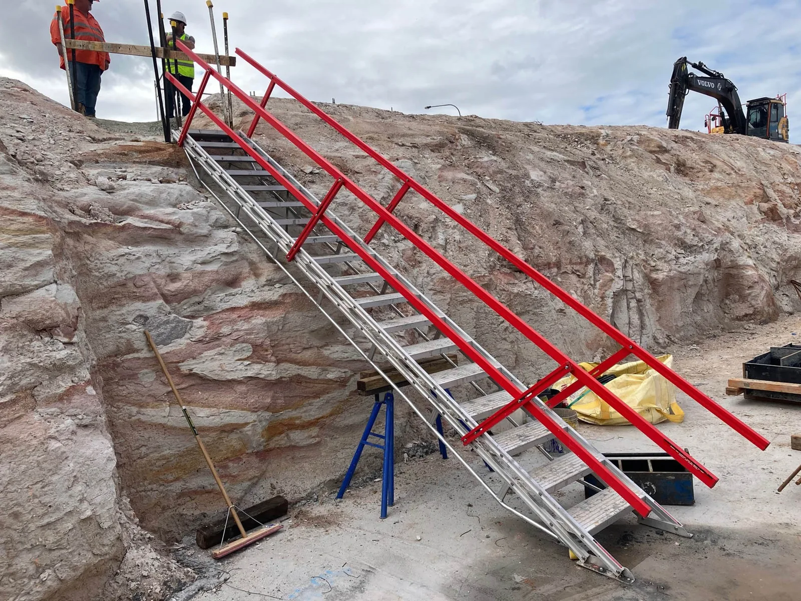 Self-levelling Stairs