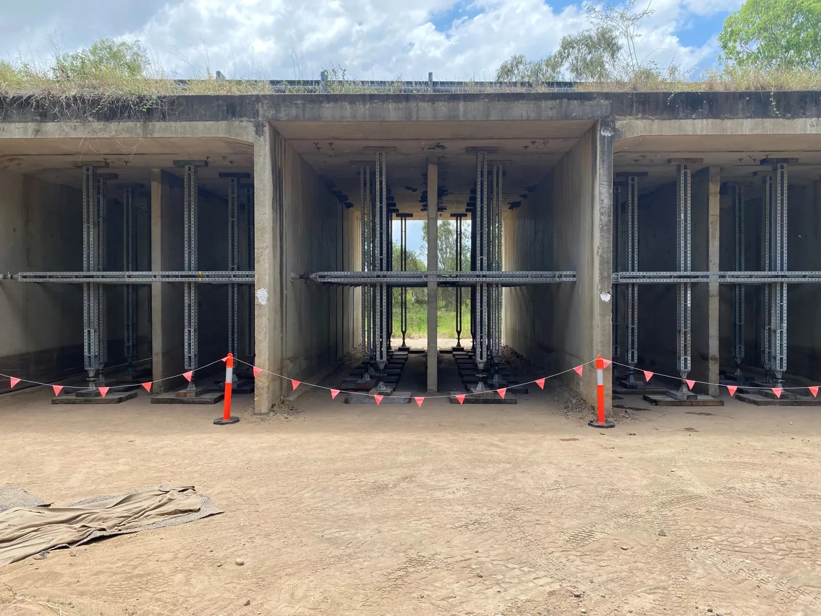 Back Propping Concrete Culverts – Regional Queensland